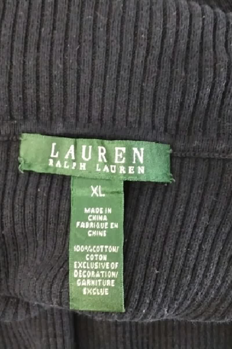 Pull Ralph Lauren Marine en Coton