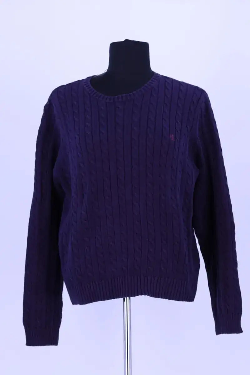 Pull Ralph Lauren Marine en Coton