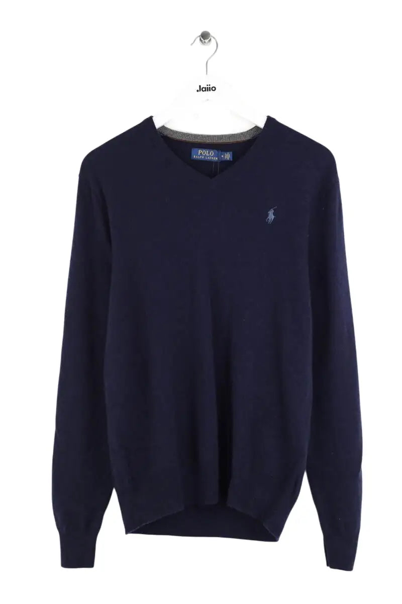 Pull Ralph Lauren Marine en Laine, taille M - Seconde Main