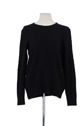 Pull Ralph Lauren Noir en Cachemire, taille L - Seconde Main