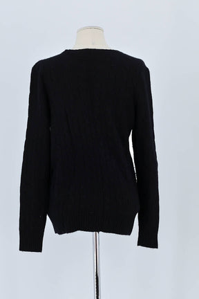 Pull Ralph Lauren Noir en Cachemire