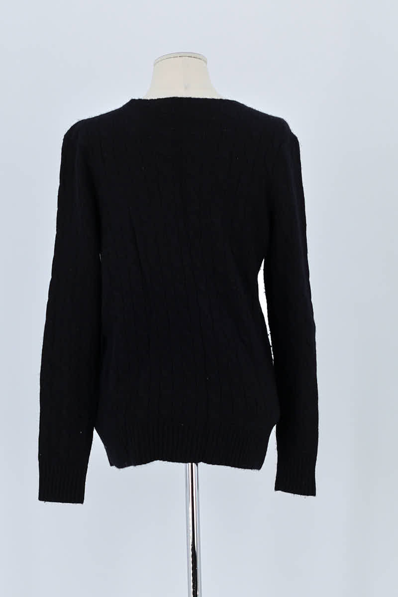 Pull Ralph Lauren Noir en Cachemire