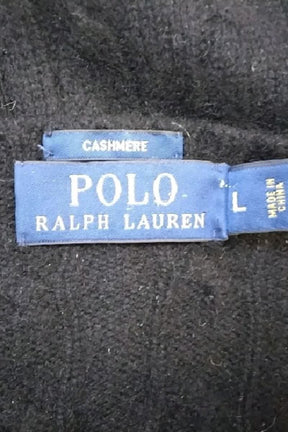 Pull Ralph Lauren Noir en Cachemire