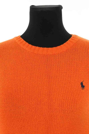 Pull Ralph Lauren Orange en Coton
