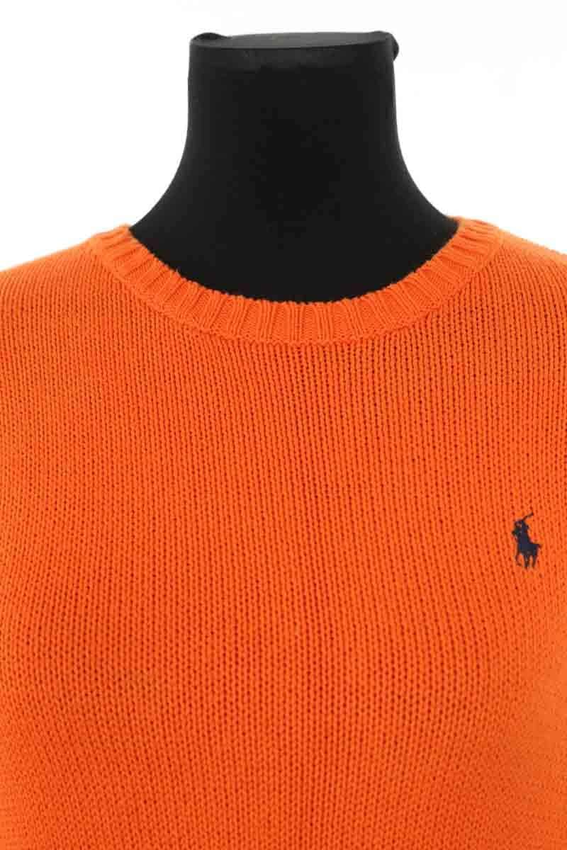 Pull Ralph Lauren Orange en Coton