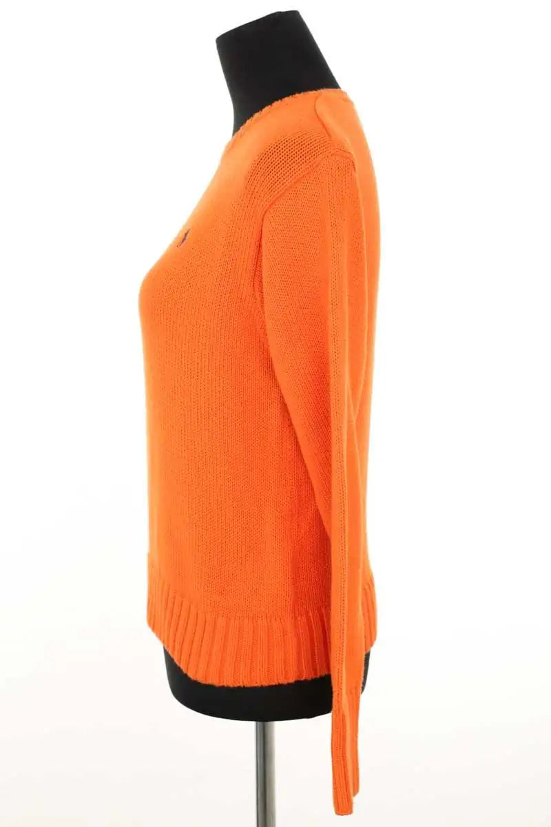 Pull Ralph Lauren Orange en Coton