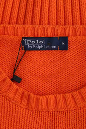 Pull Ralph Lauren Orange en Coton