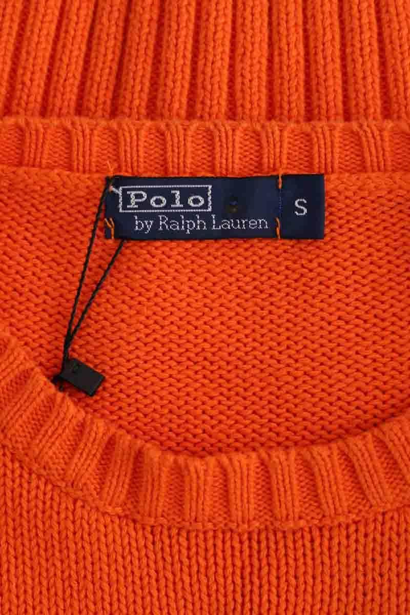 Pull Ralph Lauren Orange en Coton
