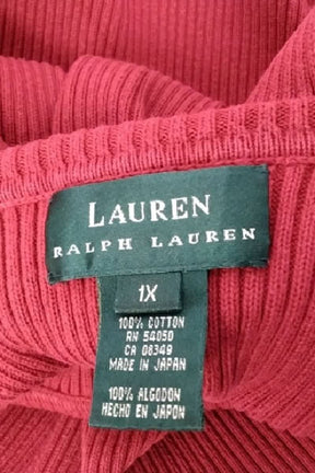 Pull Ralph Lauren Rouge en Coton
