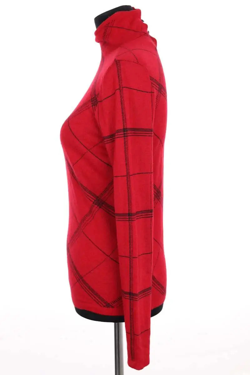 Pull Ralph Lauren Rouge en Synthétique