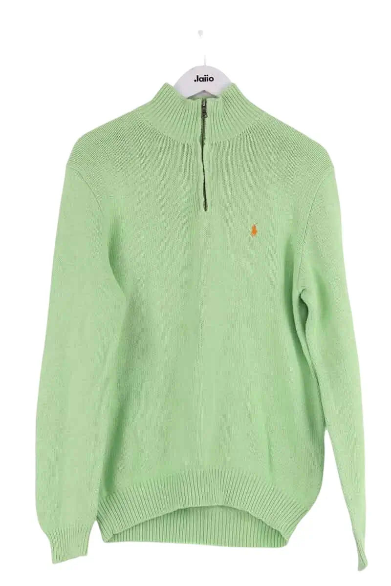 Pull Ralph Lauren Vert en Coton, taille M - Seconde Main