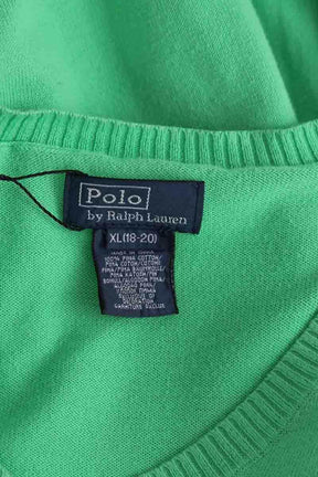 Pull Ralph Lauren Vert en Coton