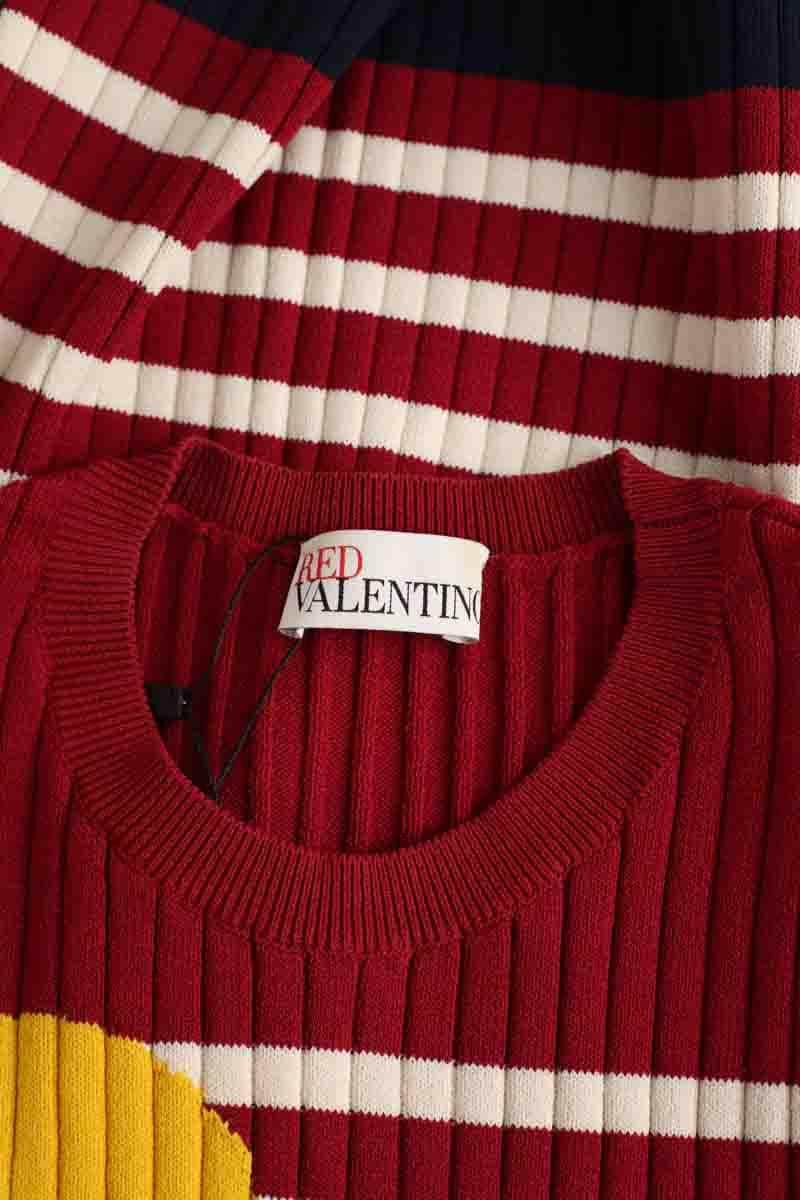 Pull Red Valentino Rouge en Viscose