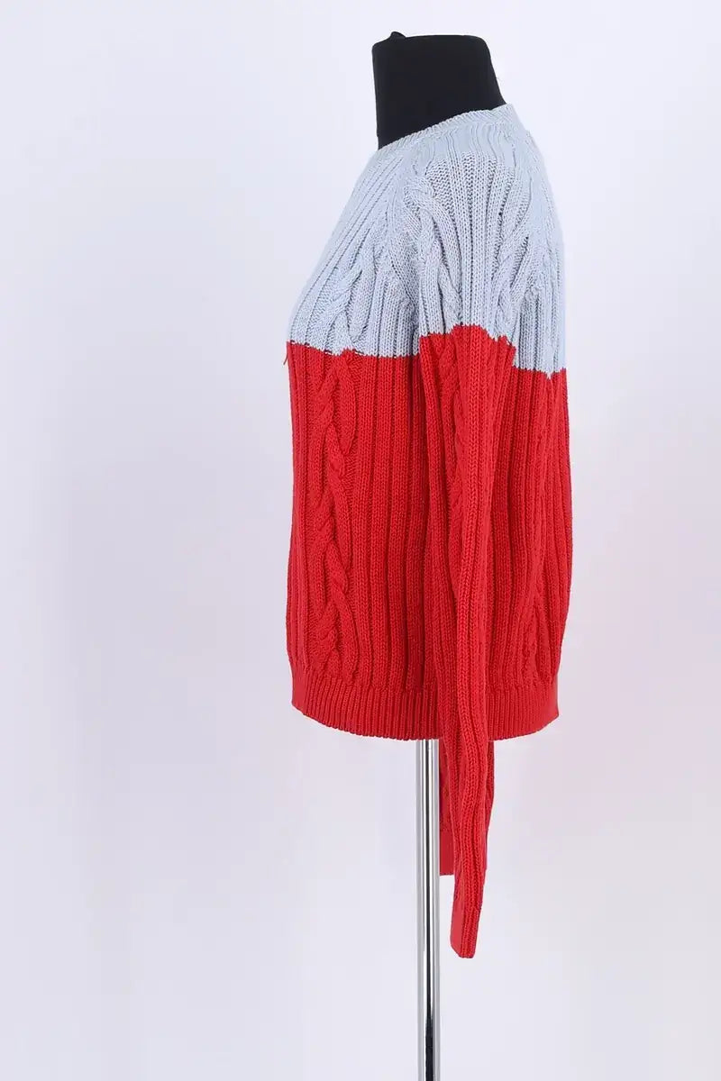 Pull Rochas Rouge en Coton
