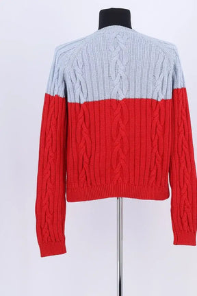 Pull Rochas Rouge en Coton
