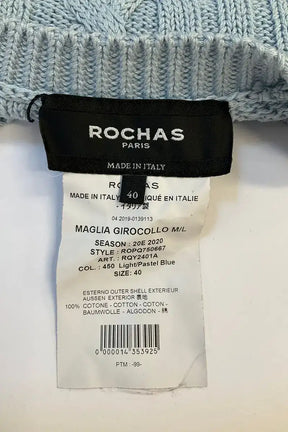 Pull Rochas Rouge en Coton