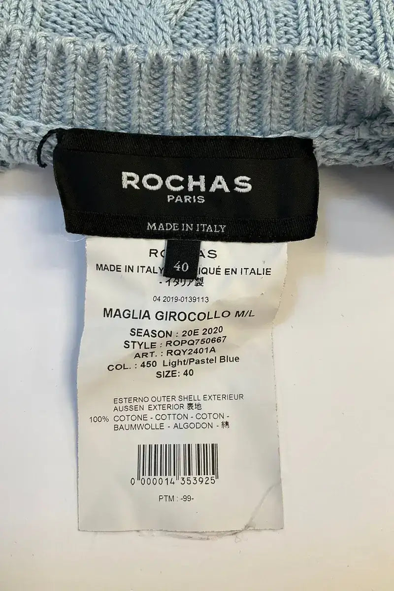 Pull Rochas Rouge en Coton