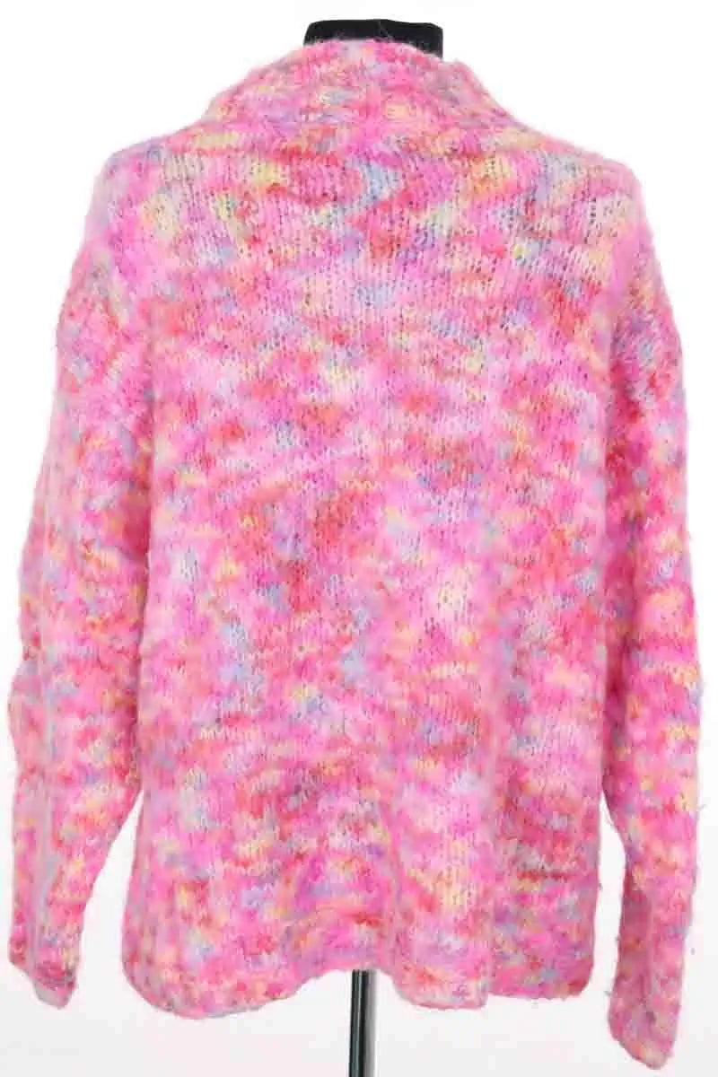 Pull Rose Carmine Rose en Laine