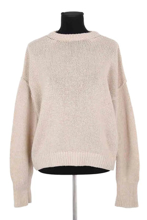 Pull Roseanna Beige en Synthétique, taille M - Seconde Main