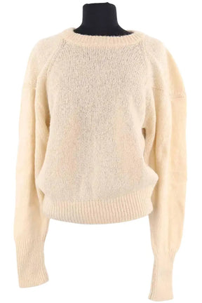 Pull Roseanna Ecru en Synthétique, taille L - Seconde Main
