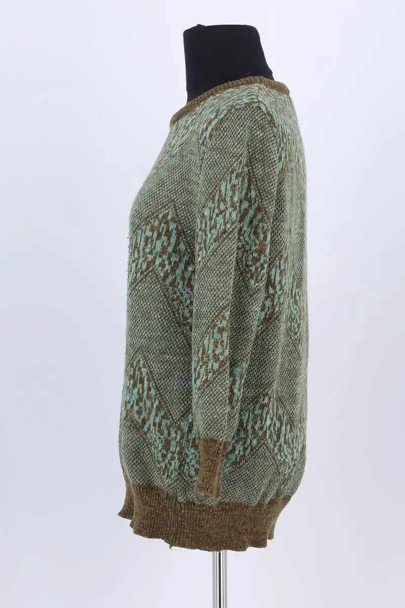 Pull Roseanna Vert en Lin