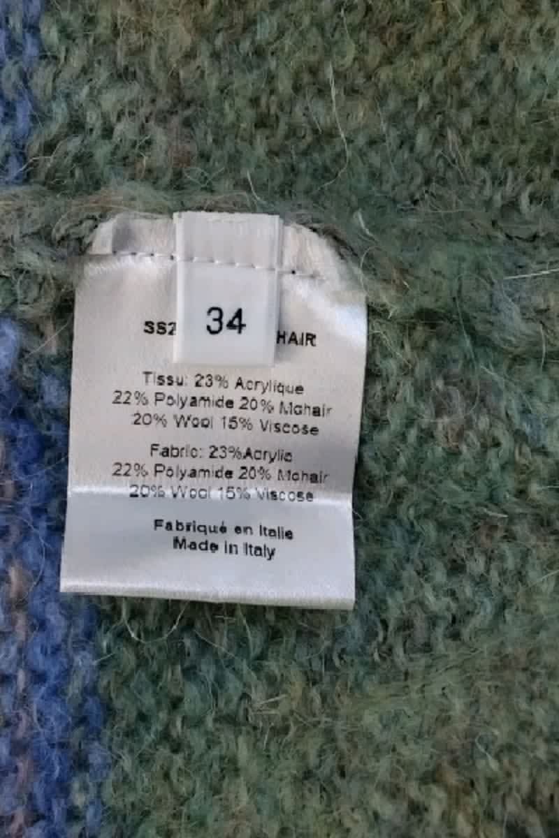 Pull Roseanna Vert en Polyamide