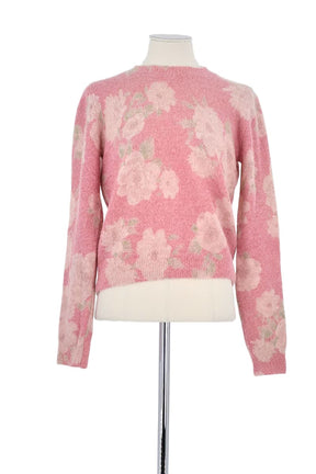 Pull Rouje Rose en Laine, taille S - Seconde Main