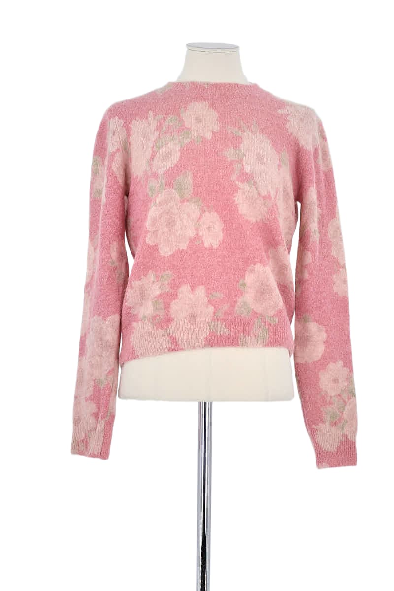 Pull Rouje Rose en Laine, taille S - Seconde Main