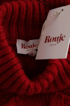 Pull Rouje Rouge en Laine