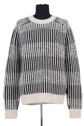 Pull Saint Laurent Blanc en Laine, taille M - Seconde Main