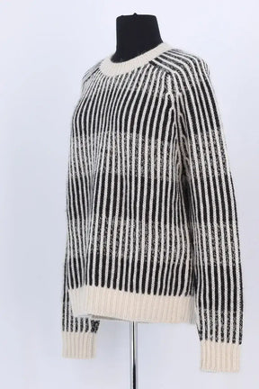 Pull Saint Laurent Blanc en Laine