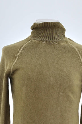Pull Saint Laurent Kaki en Laine