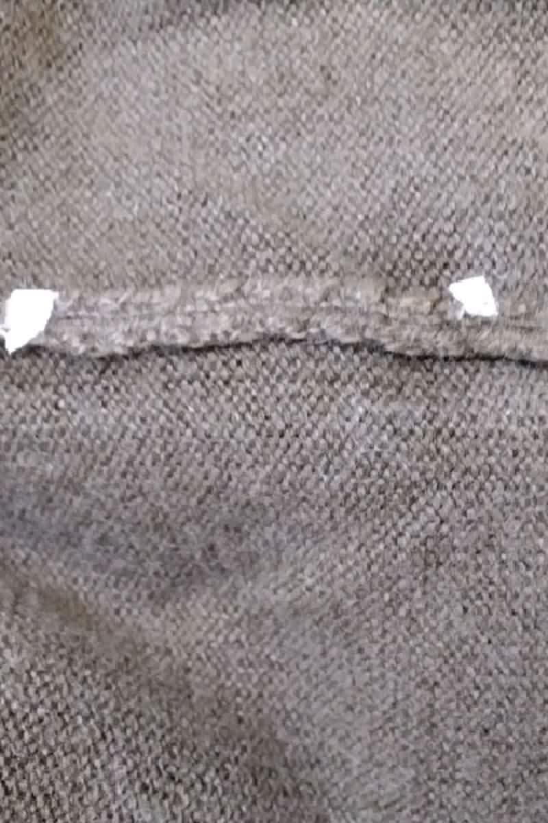 Pull Saint Laurent Kaki en Laine