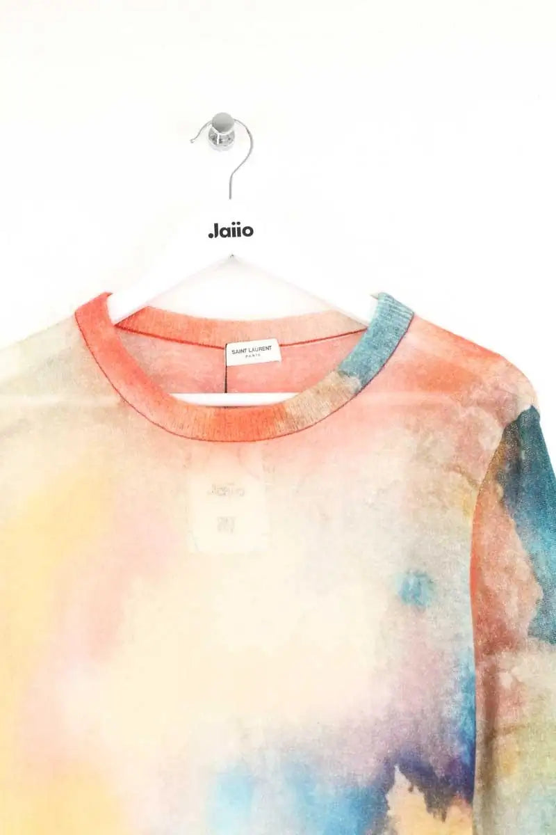 Pull Saint Laurent Multicolore en Laine