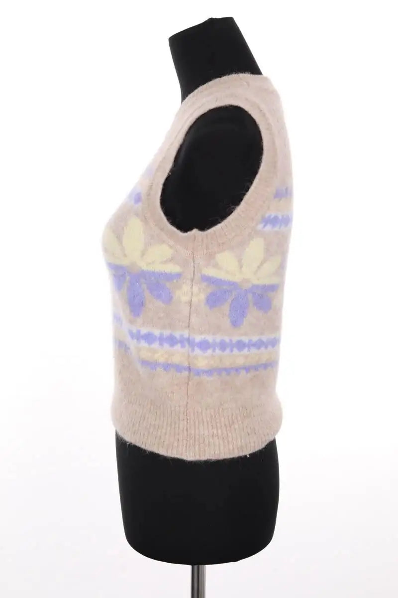 Pull Sandro Beige en Laine