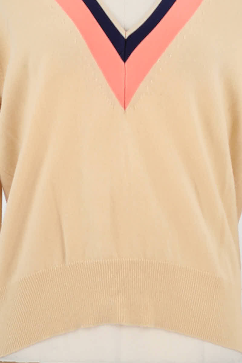 Pull Sandro Beige en Laine