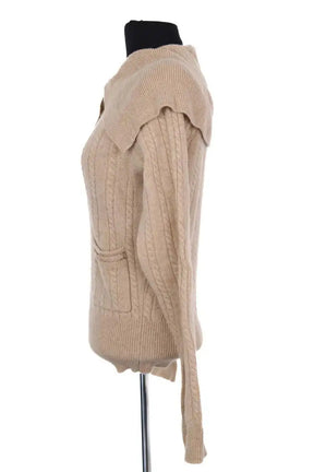 Pull Sandro Beige en Laine