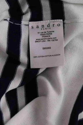 Pull Sandro Blanc en Coton