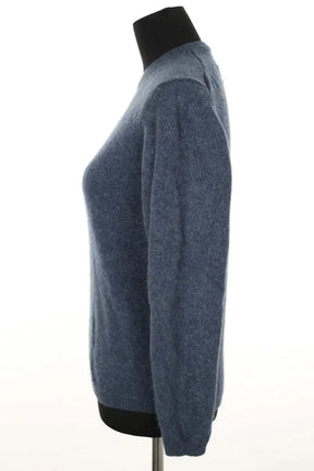 Pull Sandro Bleu en Cachemire