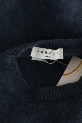 Pull Sandro Bleu en Cachemire