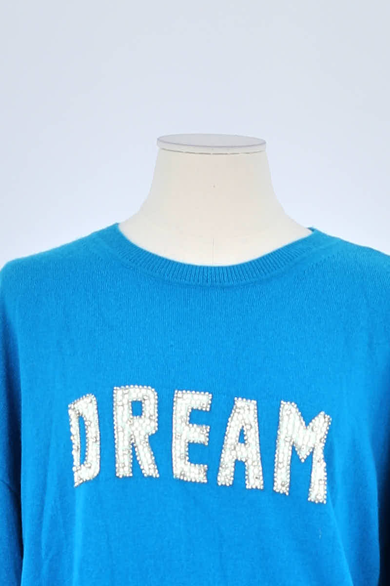 Pull Sandro Bleu en Laine