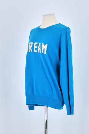 Pull Sandro Bleu en Laine