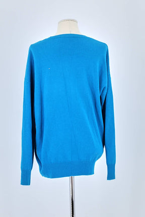 Pull Sandro Bleu en Laine