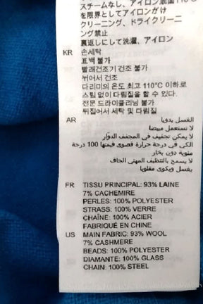 Pull Sandro Bleu en Laine