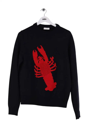 Pull Sandro Bleu en Laine, taille M - Seconde Main