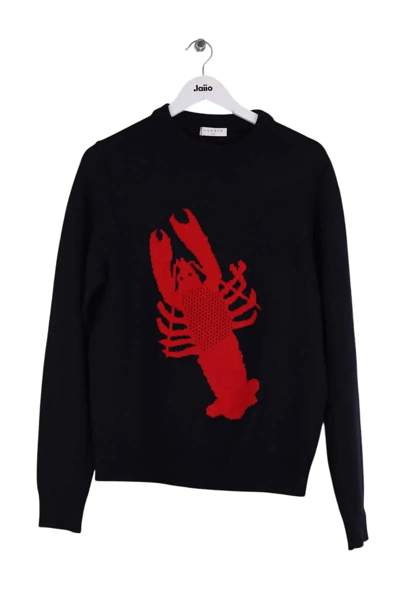 Pull Sandro Bleu en Laine, taille M - Seconde Main