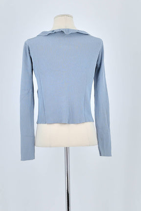 Pull Sandro Bleu en Viscose
