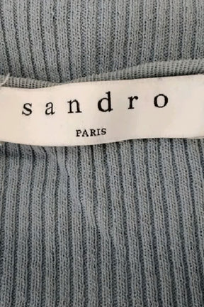 Pull Sandro Bleu en Viscose