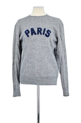 Pull Sandro Gris en Coton, taille XS - Seconde Main
