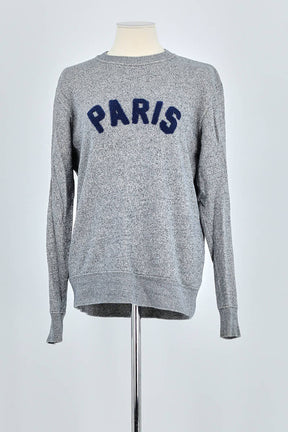 Pull Sandro Gris en Coton